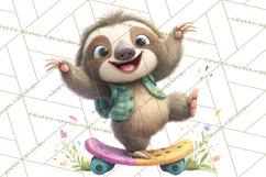 Superhero Animal Clipart Cartoon PNG Cute Sidekicks Product Image 4