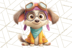 Superhero Animal Clipart Cartoon PNG Cute Sidekicks Product Image 4