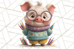 Superhero Animal Clipart Cartoon PNG Cute Sidekicks Product Image 3