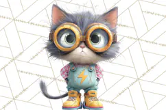 Superhero Animal Clipart Cartoon PNG Cute Sidekicks Product Image 3