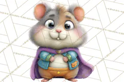 Superhero Animal Clipart Cartoon PNG Cute Sidekicks Product Image 4