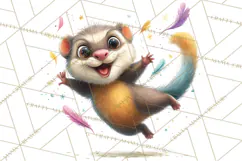 Superhero Animal Clipart Cartoon PNG Cute Sidekicks Product Image 5