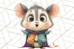 Superhero Animal Clipart Cartoon PNG Cute Sidekicks Product Image 5