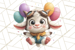 Superhero Animal Clipart Cartoon PNG Cute Sidekicks Product Image 5
