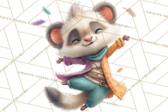 Superhero Animal Clipart Cartoon PNG Cute Sidekicks Product Image 3