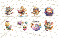 Superhero Animal Clipart Cartoon PNG Cute Sidekicks Product Image 7