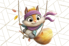 Superhero Animal Clipart Cartoon PNG Cute Sidekicks Product Image 3