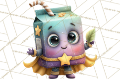 Superhero Animal Clipart Cartoon PNG Cute Sidekicks Product Image 5