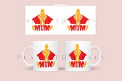 supermom hero coffee glass wrap svg glass mug svg presized for 11oz and 15oz glass ready to cut and sublimation files