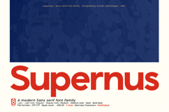 Supernus - Sans serif Font Family Product Image 1