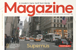 Supernus - Sans serif Font Family Product Image 11