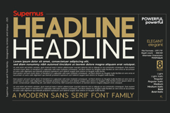 Supernus - Sans serif Font Family Product Image 15