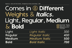Supernus - Sans serif Font Family Product Image 5