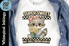 Super Sweet Raccoon| DTF Design Product Image 2