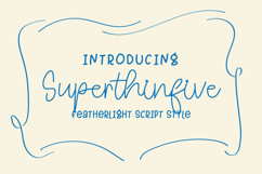 NEW SUPERTHIN BUNDLE FONT Product Image 2
