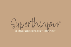 NEW SUPERTHIN BUNDLE FONT Product Image 2