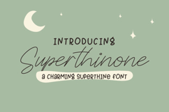 NEW SUPERTHIN BUNDLE FONT Product Image 4