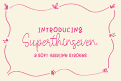 NEW SUPERTHIN BUNDLE FONT Product Image 8