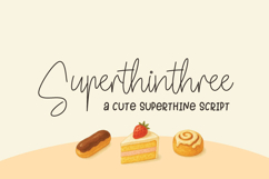 NEW SUPERTHIN BUNDLE FONT Product Image 6
