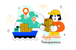 10 Supply Chain Transparency Illustration Product Image 4