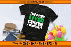 Support Liver Cancer Awareness SVG Design Product Image 3