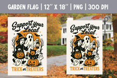 Halloween Garden Flag Sublimation Bundle | Trick or Treat Product Image 3