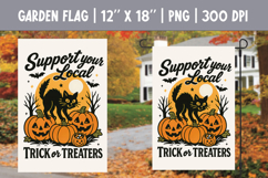 Halloween Garden Flag Sublimation Bundle | Trick or Treat Product Image 5