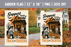 Halloween Garden Flag Sublimation Bundle | Trick or Treat Product Image 6