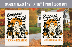 Halloween Garden Flag Sublimation Bundle | Trick or Treat Product Image 8