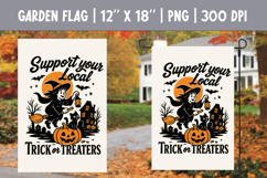 Halloween Garden Flag Sublimation Bundle | Trick or Treat Product Image 9