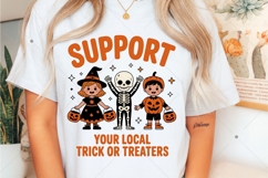 Support Your Local Trick or Treaters PNG, Vintage Halloween Product Image 4