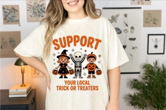 Support Your Local Trick or Treaters PNG, Vintage Halloween Product Image 5