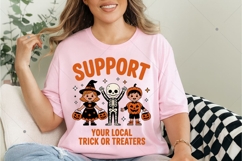 Support Your Local Trick or Treaters PNG, Vintage Halloween Product Image 7
