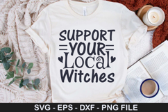 Support Your Local Witches SVG - Halloween Design Product Image 1