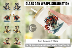 Glass Can Surf Scream Critters Product Image 1