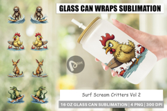 Glass Can Surf Scream Critters Product Image 1
