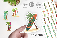 Surfboard Sticker Product Image 1