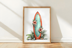 Surfboard Summer Clipart Product Image 3