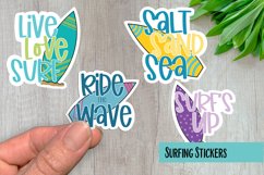 Surfing PNG Sticker Pack Product Image 1