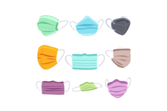 surgical mask set cartoon Product Image 1