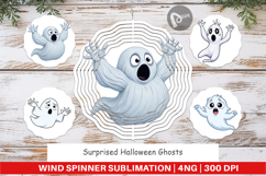 Wind Spinner Surprised Ghosts Product Image 1