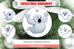 Ornament Surprised Ghosts Product Image 1