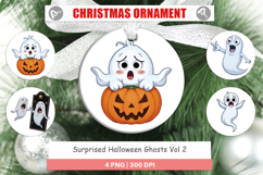 Ornament Surprised Ghosts Product Image 1