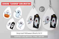 Earring Surprised Ghosts Product Image 1