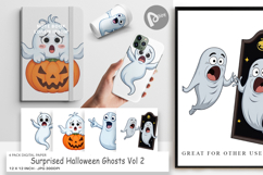 Digital Paper Surprised Ghosts Product Image 1