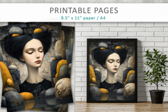 Artistic Surreal Woman Portraits, wall decor Product Image 1
