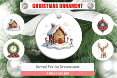 Surreal Festive Ornament Product Image 1