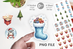 Surreal Festive Sticker Product Image 1