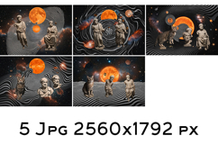 Surreal sculptures in the space Product Image 2