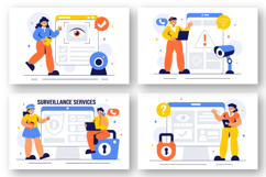 9 Surveillance Services Illustration Product Image 3